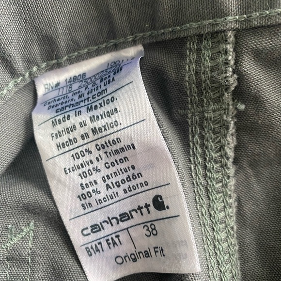 Carhartt Gray Cargo Shorts - Picture 5 of 7